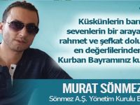 Sönmez Alüminyum Murat Sönme Kurban Bayram Mesajı