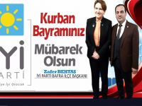 İYİ PARTİ BAFRA İLÇE BAŞKANI ZAFER BEKTAŞ BAYRAM MESAJI