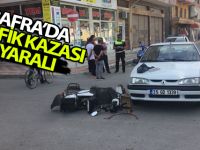 Bafra'da Trafik Kazası: 1 Yaralı