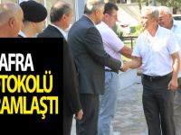 Bafra Protokolü Bayramlaştı