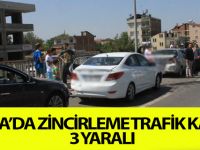 Bafra'da Trafik Kazası: 3 Yaralı