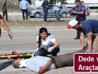 Dede Torun Araçta Sıkıştı