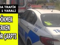 Bafra'da Trafik Kazası: 1 Yaralı