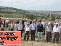 Köylüler Arazi Tahsisine Tepki Gösterdi