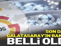 Galatasarayın Rakipleri Belli Oldu