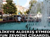 Tehlikeye Aldırış Etmeden Suyun Zevkini Cıkardılar