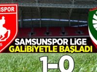 Samsunspor 3 puan ile başladı