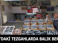 Bafra'daki  Tezgahlarda Balık Bereketi