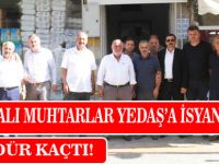 BAFRALI MUHTARLAR YEDAŞ’A İSYAN ETTİ