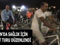 Samsun'da sağlık için bisiklet turu düzenlendi