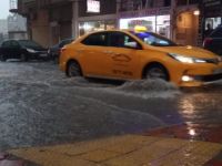 Bafra yine yağmura teslim oldu