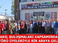 ORTAK AKIL BULUŞMALARI KAPSAMINDA GİYİM SEKTÖRÜ ÜYELERİYLE BİR ARAYA GELİNDİ