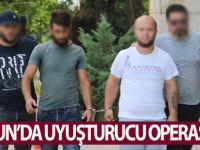 Samsun'da uyuşturucu operasyonu
