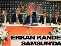 Erkan Kandemir Samsun'da