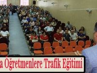Bafra'da Öğretmenlere Trafik Eğitimi