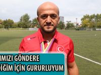 "Ay-yıldızlı bayrağımızı göndere çektirdiğim için gururluyum"