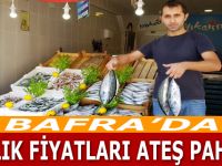 Bafra'da Balık Fiyatları Ateş Pahası