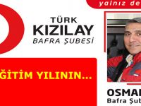 Türk Kızılay'ı Bafra Şube Başkanı Osman Genç