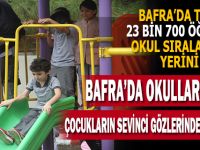 Bafra’da Okullar Açıldı, Çocukların Sevinci Gözlerinden Okundu