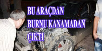 TOSKÖY KAVŞAĞINDA KAZA