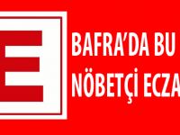 Bafra'da Bu Gece Nöbetçi Eczane