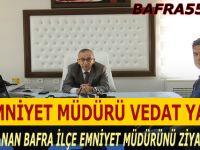 İl Emniyet Müdüründen Bafra İlçe Emniyet Müdürüne Ziyaret