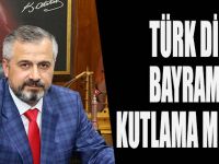 TÜRK DİL BAYRAMI KUTLAMA MESAJI