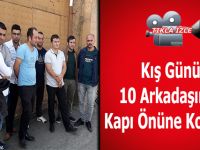 ''Kış Günü 10 Arkadaşımız Kapı Önüne Konuldu''