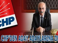 BAFRA CHP’DEN ADAY ADAYLARINA DUYURU