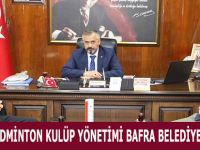 BAFRA BADMİNTON KULÜP YÖNETİMİ BAFRA BELEDİYESİNDE