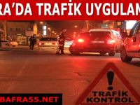 BAFRA’DA TRAFİK UYGULAMASI