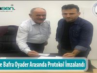 Modasen ile Bafra Oyader Arasında Protokol İmzalandı
