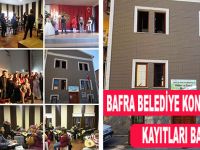 BAFRA BELEDİYE KONSERVATUVARI KAYITLARI BAŞLADI