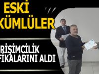 ESKİ HÜKÜMLÜLER GİRİŞİMCİLİK SERTİFİKALARINI ALDI