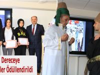 Bafra'da Dereceye  Giren Öğrenciler Ödüllendirildi