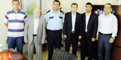 AK PARTİ’DEN EMNİYET MÜDÜR YARDIMCISI YİĞİT’E HOŞGELDİN ZİYARETİ