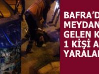 Bafra'da Meydana Gelen Kazada 1 Kişi Ağır Yaralandı