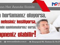 Medibafra Uyarıyor Uyku Apnesi!