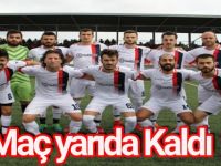 Hacınabi maçı yarıda kaldı