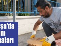 Gazipaşa'da Kaldırım Çalışmaları