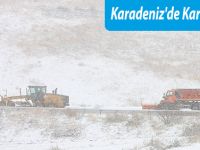 Karadeniz'de Kar Yağışı