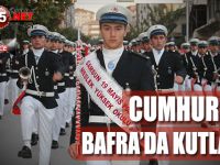 CUMHURİYET BAFRA'DA KUTLANIR