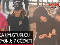 Bafra'da Uyuşturucu Operasyonu; 7 Gözaltı
