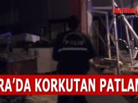 BAFRA'DA KORKUTAN PATLAMA !!!