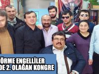 BAFRA GÖRME ENGELLİLER DERNEĞİ' NDE 2. OLAĞAN KONGRE