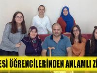 FEN LİSESİ ÖĞRENCİLERİNDEN ANLAMLI ZİYARET