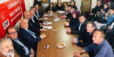 CHP BAFRA’DA YEREL SEÇİM İÇİN TOPLANDI