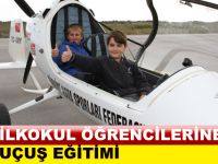 Öğrencilere Havada Olma Deneyimini Yaşadı