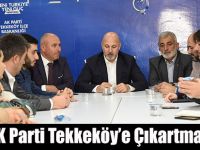 AK Parti Tekkeköy’e Çıkartma Yaptı