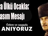 Bafra Ülkü Ocakları 10 Kasım Mesajı